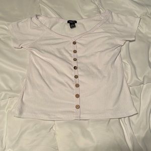 white off the shoulder top
